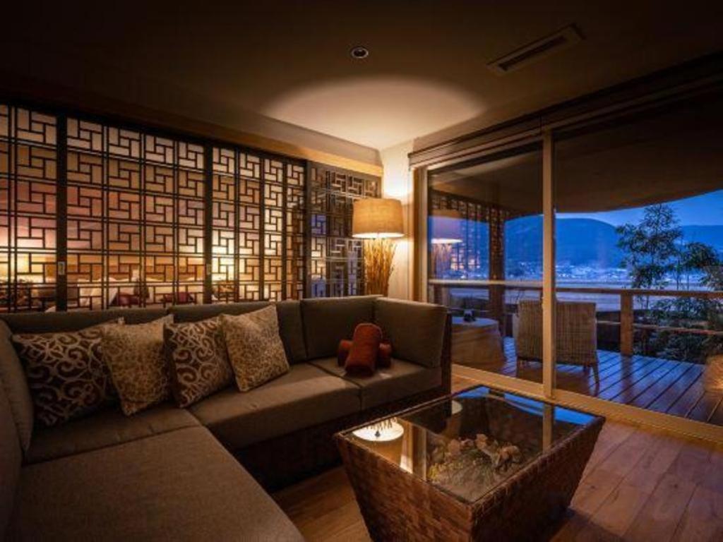 Yufuin Luxury Villa -Zakuro- Kültér fotó