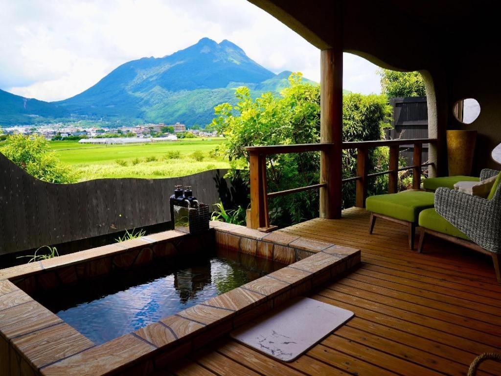 Yufuin Luxury Villa -Zakuro- Kültér fotó